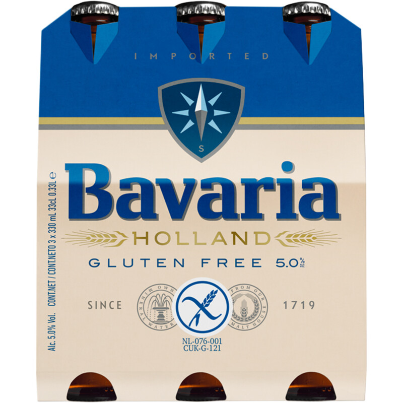 Een afbeelding van Bavaria Holland glutenfree 3-pack