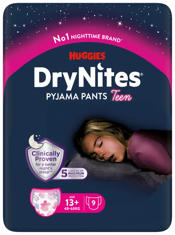 DryNites luierbroekjes meisje 13+ jaar