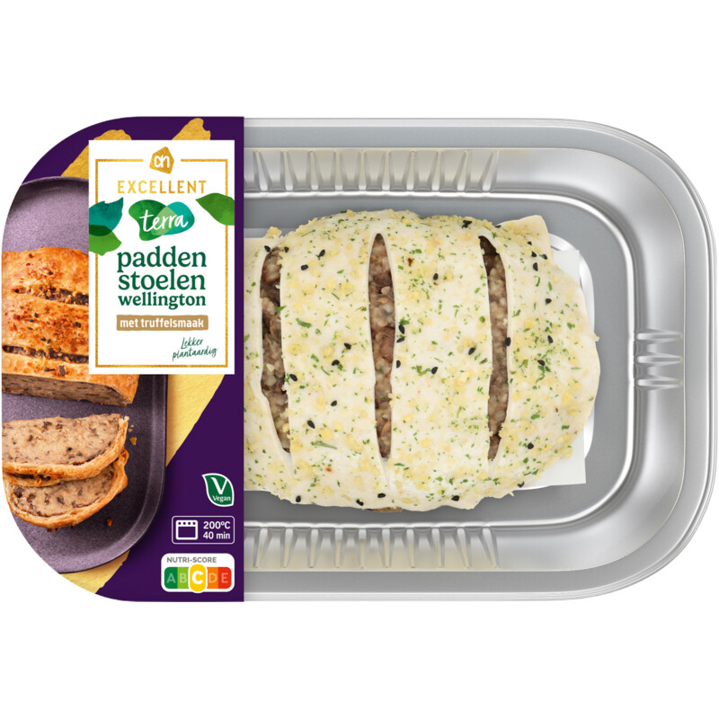Een afbeelding van AH Excellent Terra paddenstoelen wellington