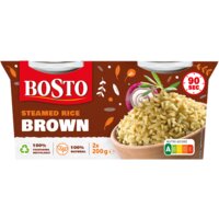 Een afbeelding van Bosto Brown rice steamed bel