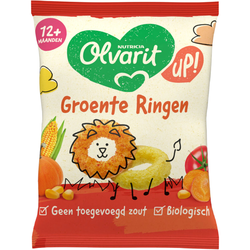 Een afbeelding van Olvarit Groente ringen 12m+