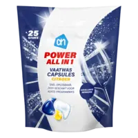 AH Power all in 1 vaatwascapsules citroen