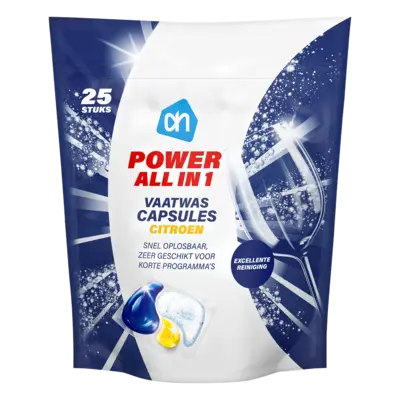 pdp-image-AH Power all in 1 vaatwascapsules citroen