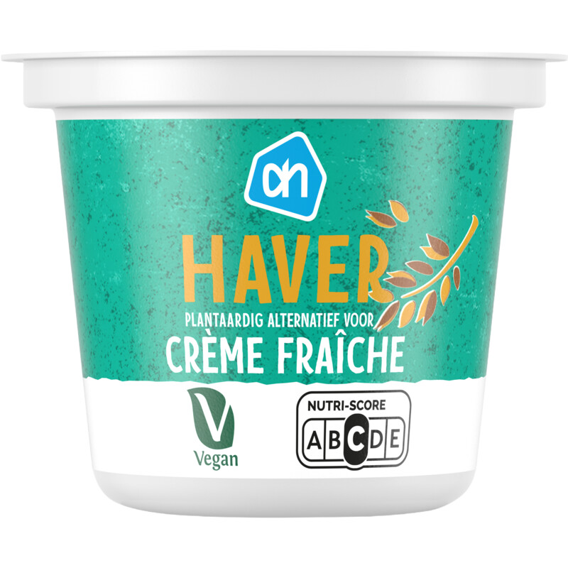 Een afbeelding van AH Haver crème fraîche plantaardig