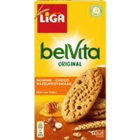 Een afbeelding van Liga Belvita honing & hazelnoot koekjes