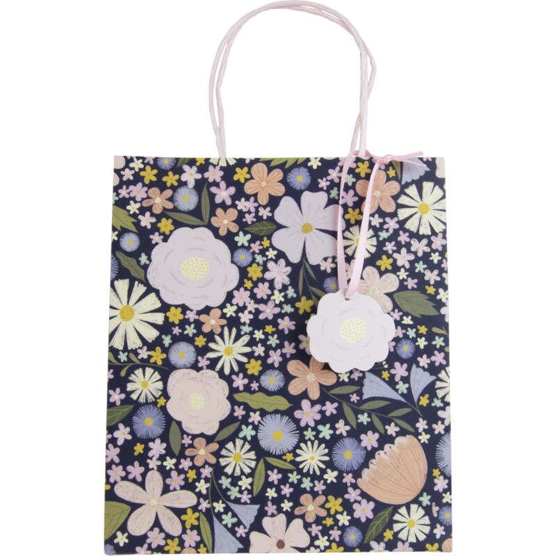 Een afbeelding van AH Papiertasje bloemetjes