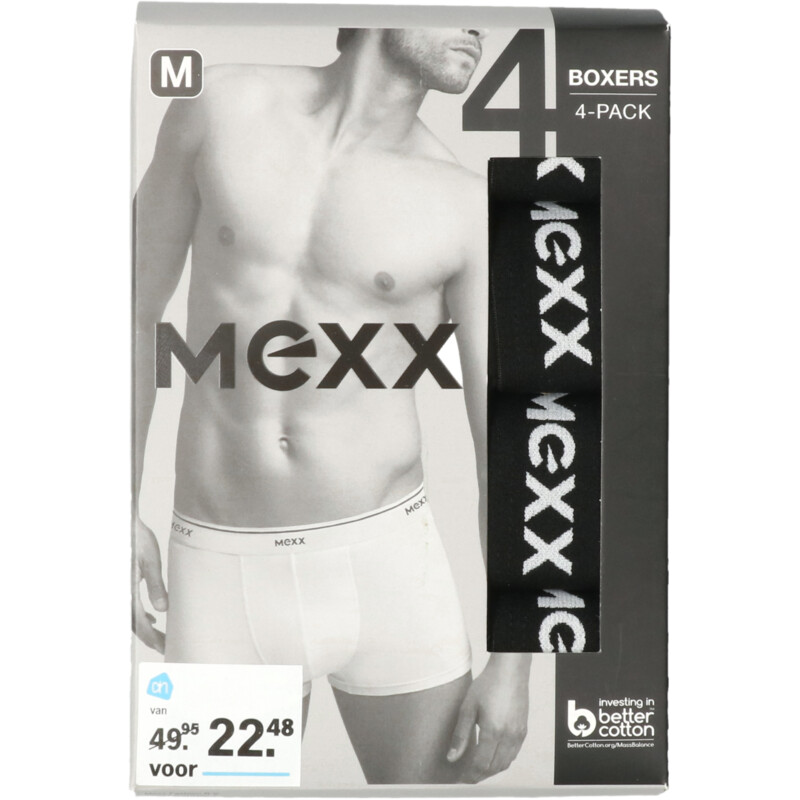 Een afbeelding van Mexx Boxer zwart M 4-pack