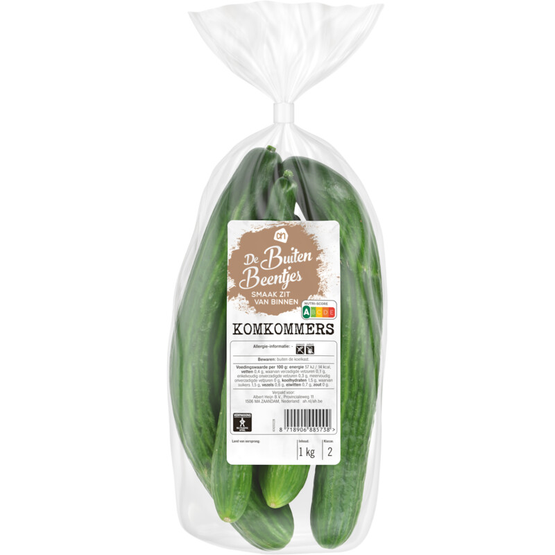 Een afbeelding van AH Buitenbeentjes Komkommer