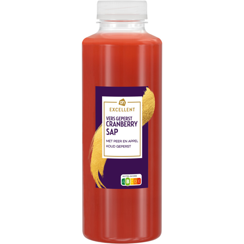 Een afbeelding van AH Excellent Vers sap cranberry peer appel
