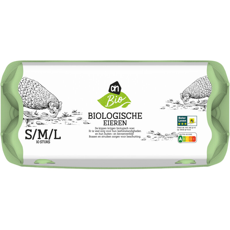 Een afbeelding van AH Biologisch Eieren S M L
