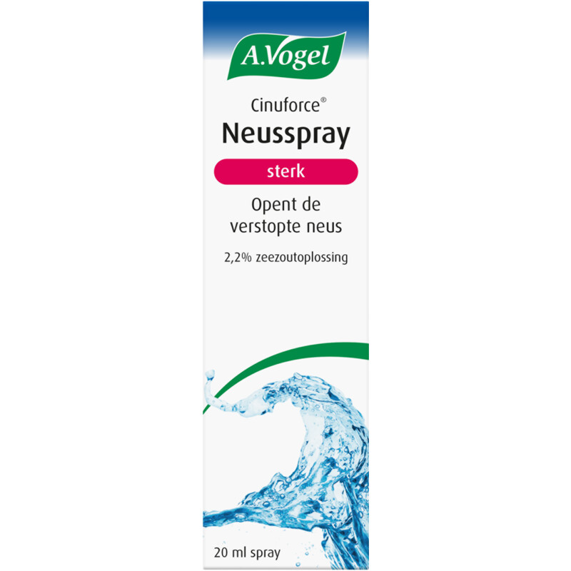 Een afbeelding van A.Vogel Cinuforce neusspray sterk