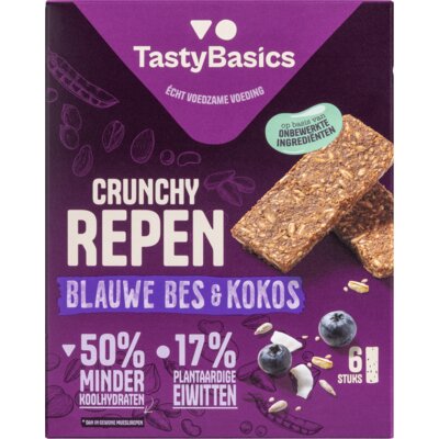 pdp-image-TastyBasics Crunchy repen blauwe bes en kokos