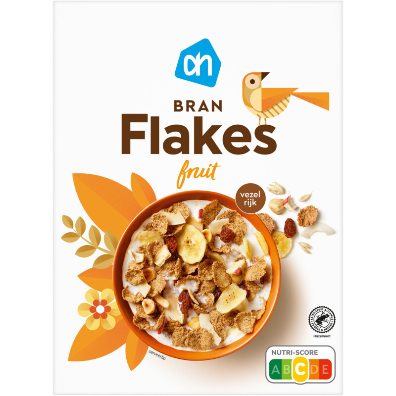 Een afbeelding van AH Bran flakes fruit