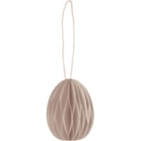 Een afbeelding van AH Honeycomb hanger ei camel 6cm