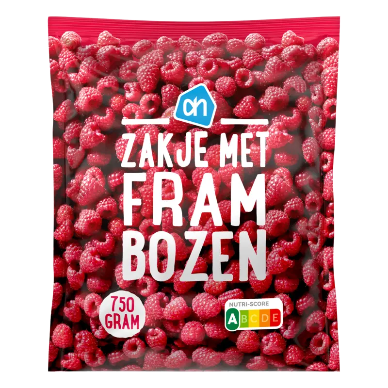 Zakje met frambozen
