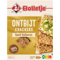 Bolletje Ontbijtcrackers spelt volkoren