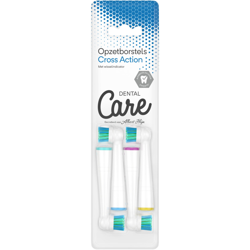 Een afbeelding van Care Opzetborstels cross action