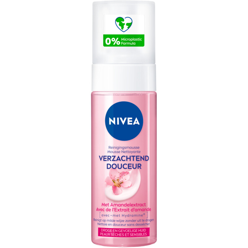 Een afbeelding van NIVEA Verzachtende reinigingsmousse hydramine