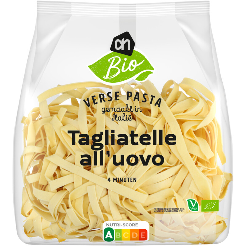 Een afbeelding van AH Biologisch Verse tagliatelle all' uovo