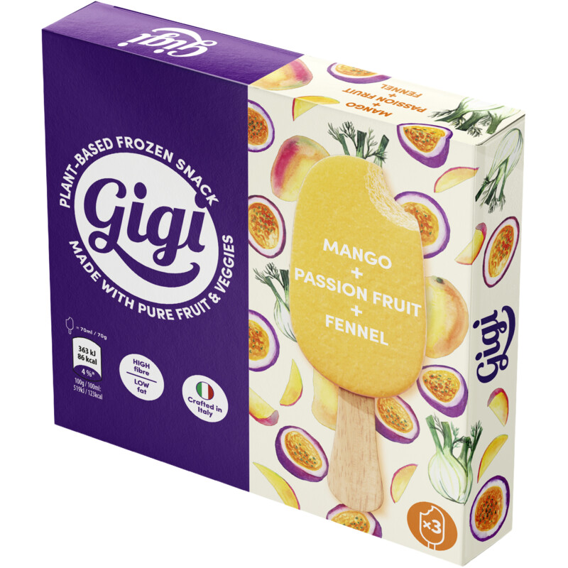 Een afbeelding van Gigi Mango passievrucht venkel