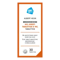 AH Broomhexine 8mg hoesttabletten