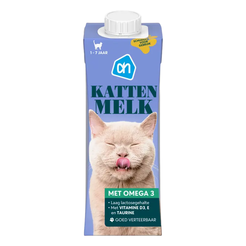Kattenmelk met omega-3