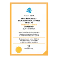 AH Honing & citroen zuigtabletten
