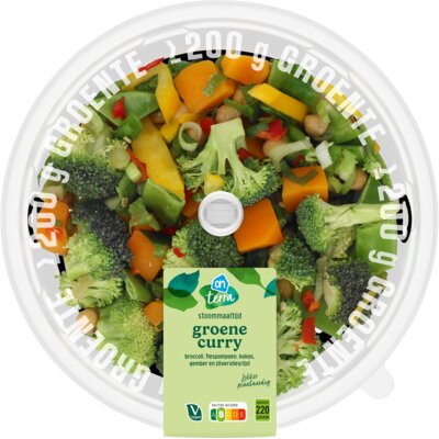pdp-image-AH Terra Plantaardige stoommaaltijd groene curry