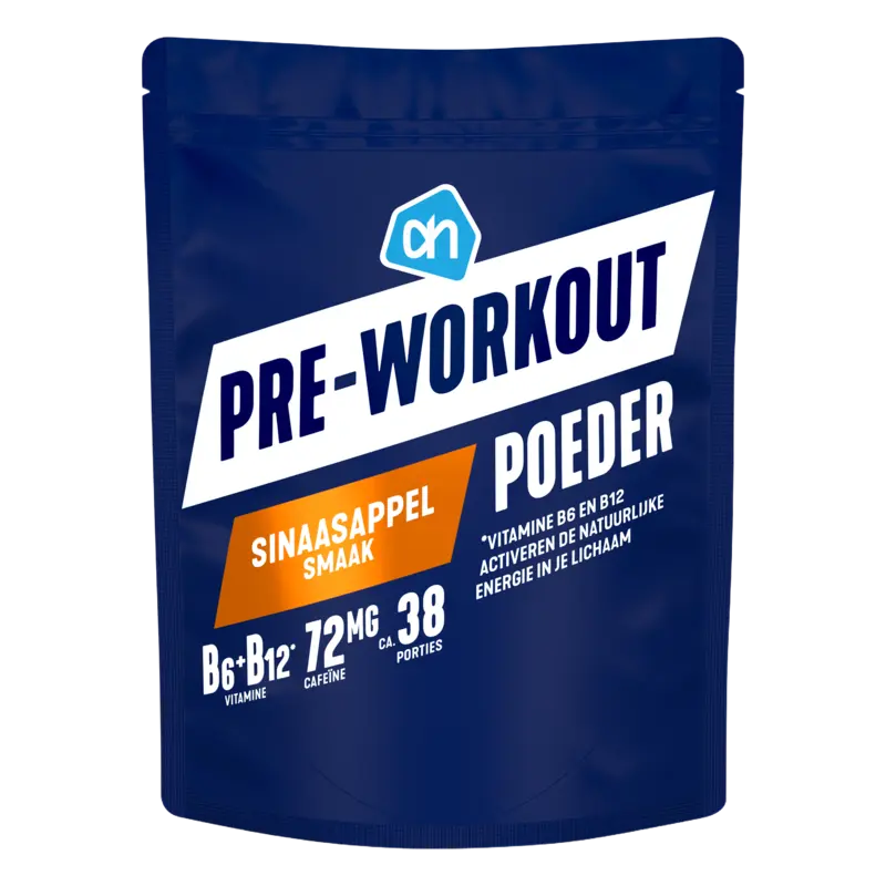 AH Pre-workout poeder sinaasappel smaak