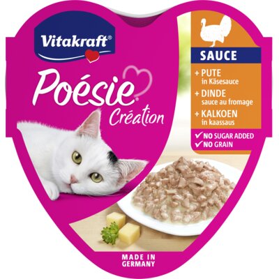 pdp-image-Vitakraft Poesie creation kalkoen in kaassaus