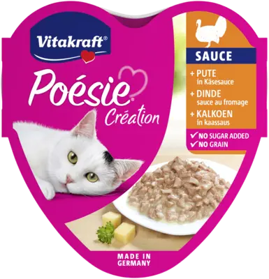 pdp-image-Vitakraft Poesie creation kalkoen in kaassaus