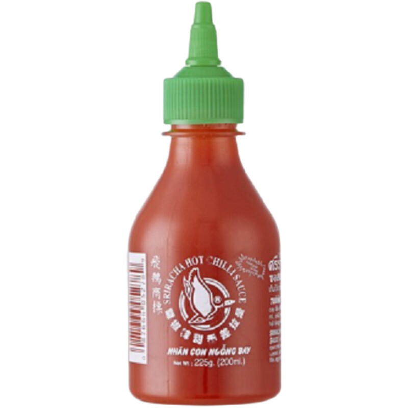 Een afbeelding van Flying Goose Sriracha hot chili sauce