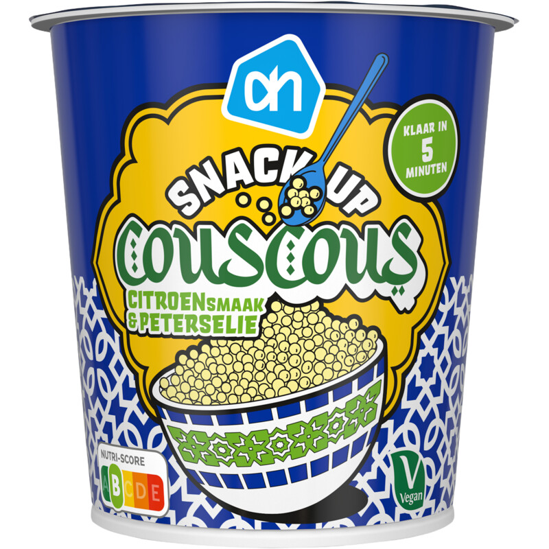 Een afbeelding van AH Snack up couscous citroensmaak