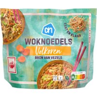 Een afbeelding van AH Woknoedels volkoren kant & klaar