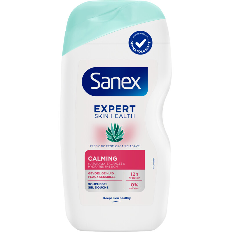 Een afbeelding van Sanex Expert skin calming agave showergel