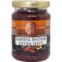 Een afbeelding van Koningsvogel Sambal badjak extra heet