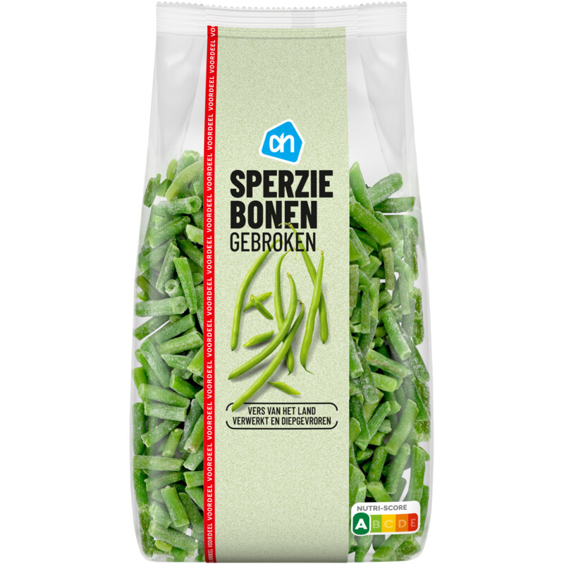 Een afbeelding van AH Sperziebonen gebroken