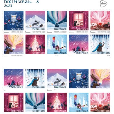 pdp-image-PostNL Decemberzegels 2023