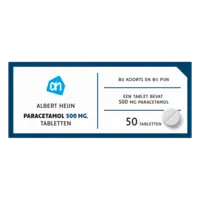 AH Paracetamol 500mg tabletten