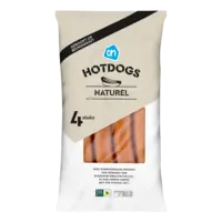 AH Hotdogs naturel