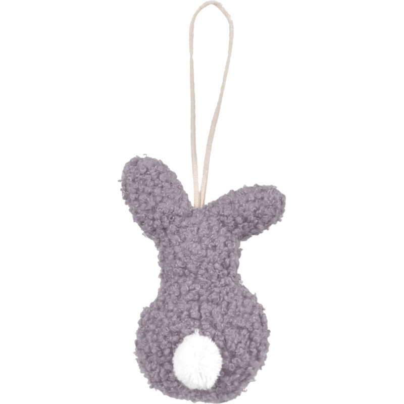 Een afbeelding van AH Paashanger teddy haasje grijs