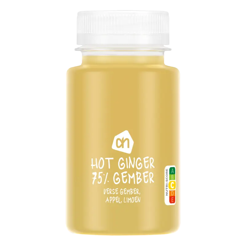 AH Hot ginger 75% gember verse gember appel