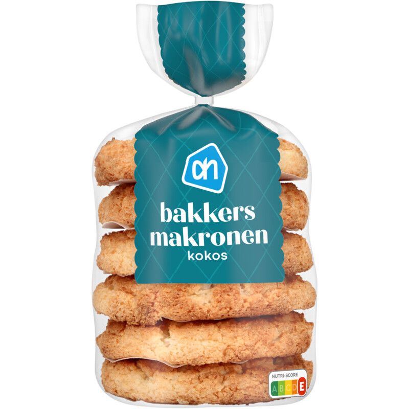 Een afbeelding van AH Bakkersmakronen kokoskoek