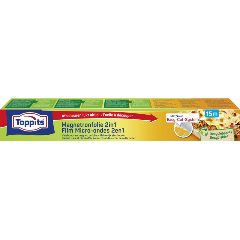 Een afbeelding van Toppits Magnetronfolie 2-in-1