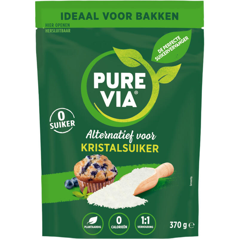 Een afbeelding van Pure Via Alternatief voor kristalsuiker
