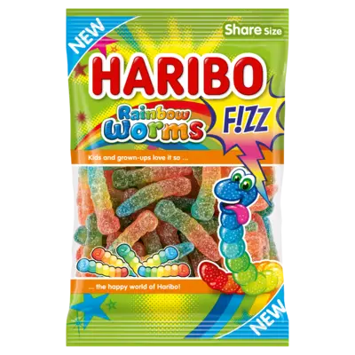pdp-image-Haribo Rainbow worms f!zz zuur