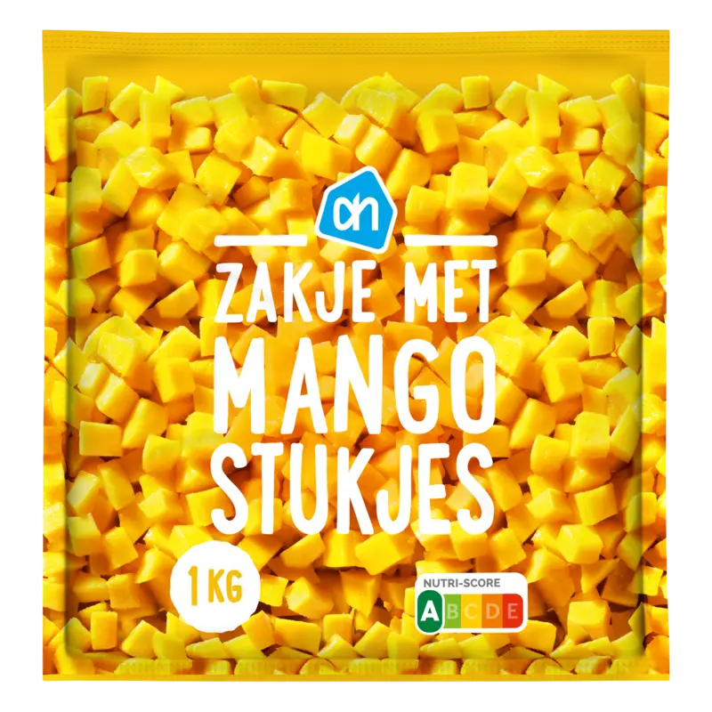 Zakje met mangostukjes