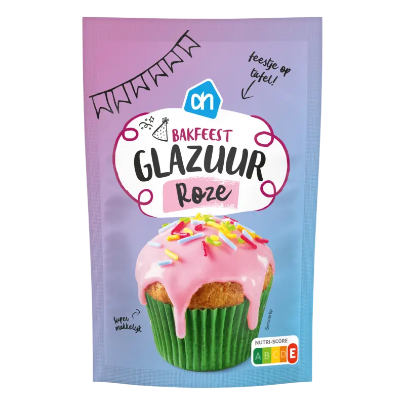 AH Bakfeest glazuur roze
