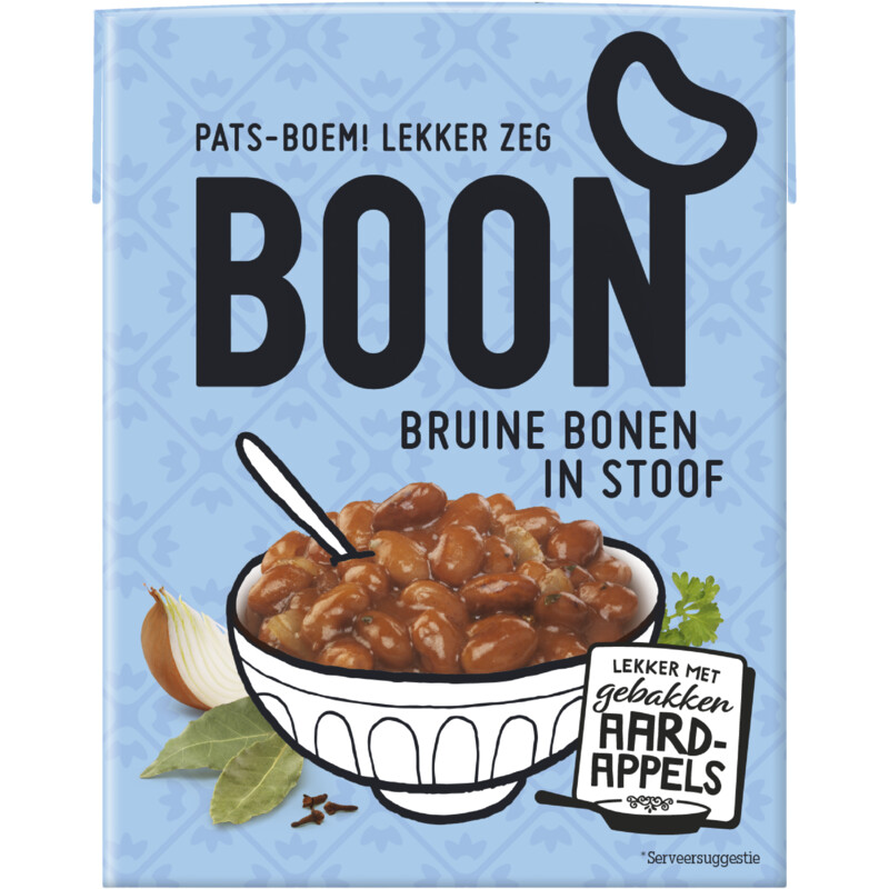 Een afbeelding van Boon Bruine bonen in stoof