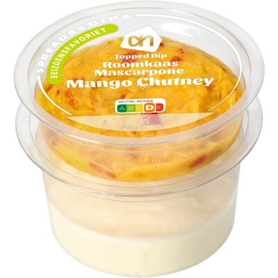 pdp-image-AH Topped dip roomkaas mascarpone mango